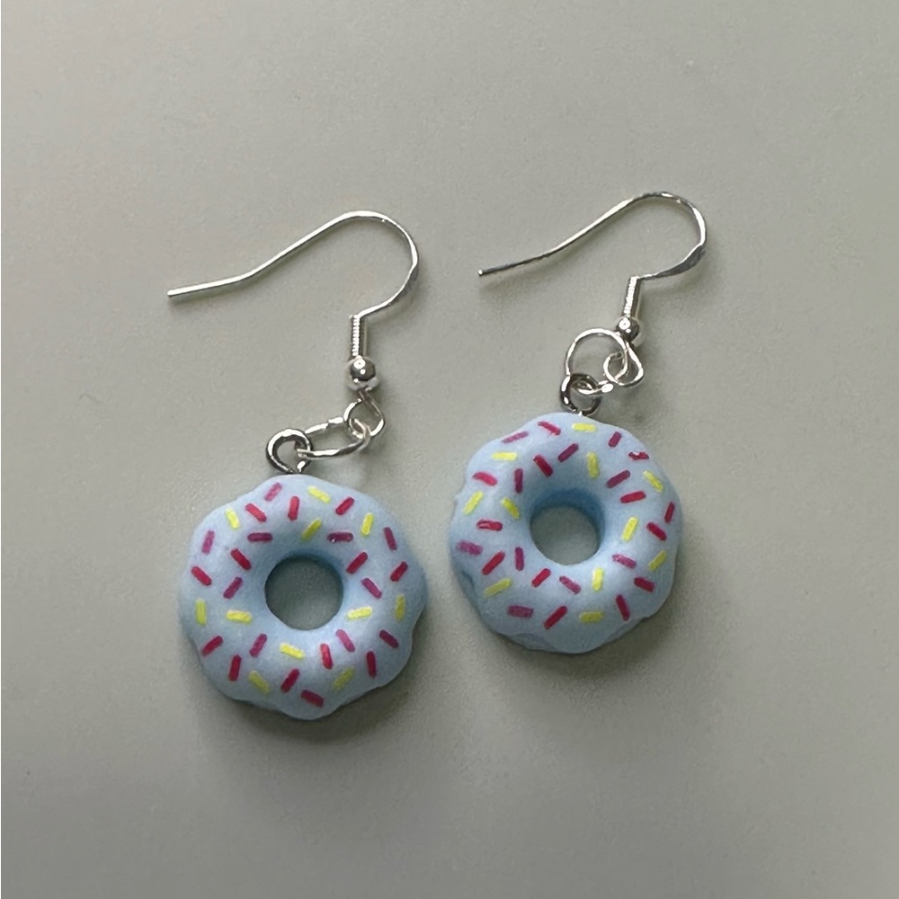Donut Dangle Earrings
